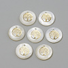 Freshwater Shell Pendants SHEL-Q010-011G-1