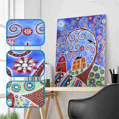 DIY Diamond Painting Canvas Kits DIY-M032-01-1