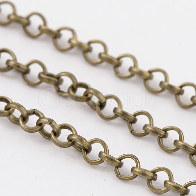 Iron Rolo Chains X-CH-S068-AB-FF-1