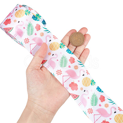 10 Yards Printed Polyester Ribbon OCOR-GF0002-47C-1