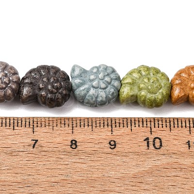 Vintage Handmade Porcelain Beads Strands PR-CBAA37B-05A-01-1