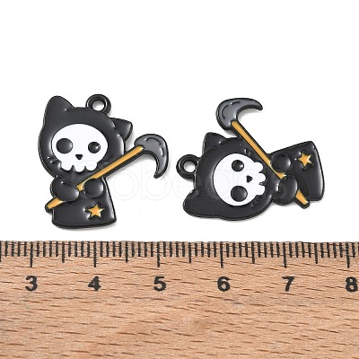 Halloween Alloy Enamel Pendants AL-CBA8744-01EB-03-1
