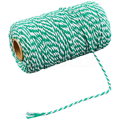 2 Rolls Macrame 2-Ply Cotton Braided Thread MAKN-CY0001-01B-1