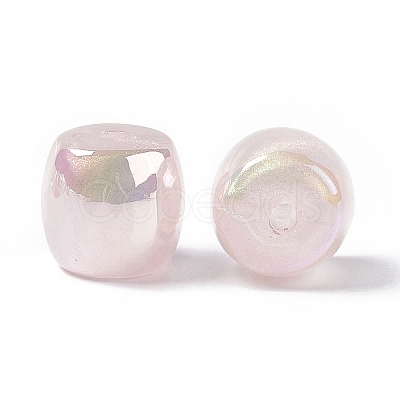 Opaque Acrylic Beads OACR-C009-01A-1