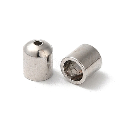 Rack Plating Brass End Caps KK-F873-17P-1