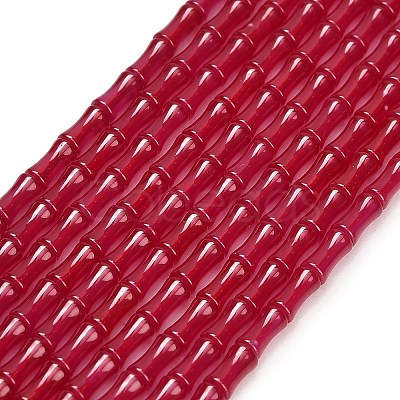 Lab Grown Red Corundum Beads Strands GG-CBAC488-03A-1