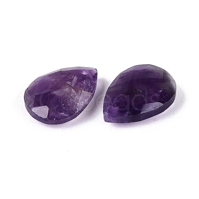 Natural Amethyst Pendants G-N362-13D-1