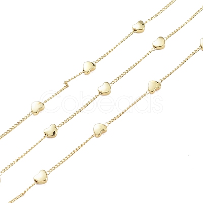 Handmade Brass Twisted Chains X-CHC-I006-06G-1