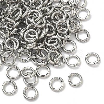 Tarnish Resistant 304 Stainless Steel Open Jump Rings STAS-R065-42-1