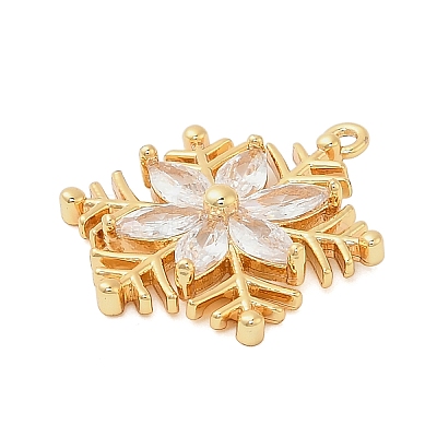 Brass Micro Pave Cubic Zirconia Pendatns LS-KK-I380-02G-1
