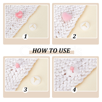 Plastic Flocky Craft Nose DIY-GA0008-72-1