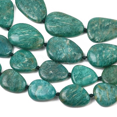 Natural Amazonite Beads Strands GG-CBA3D9B-09-1