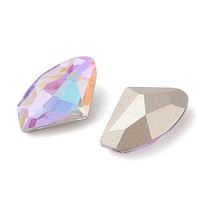 Glass Rhinestone Cabochons RGLA-L029-11B-VLLA-1