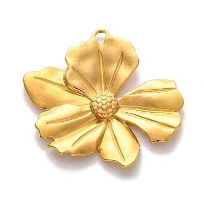 304 Stainless Steel Pendants STAS-M072-11B-G-1