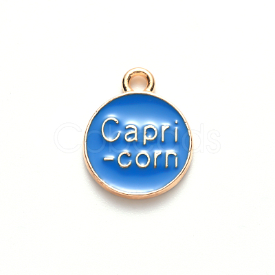 Alloy Enamel Pendants ENAM-S124-01B-02E-1