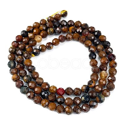 Natural Tiger Eye Beads Strands X-G-M399-03C-01-1