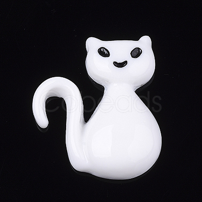 Resin Kitten Cabochons LS-X-CRES-T010-104B-1
