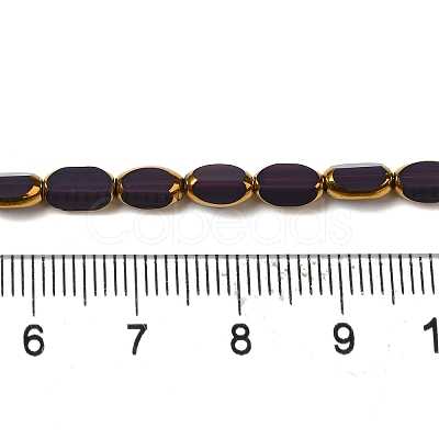 Electroplate Glass Beads Strands EGLA-P061-02A-05-1
