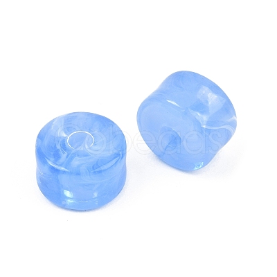 Opaque Acrylic Imitation Gemstone Beads AC-CBA3EFE-02I-1