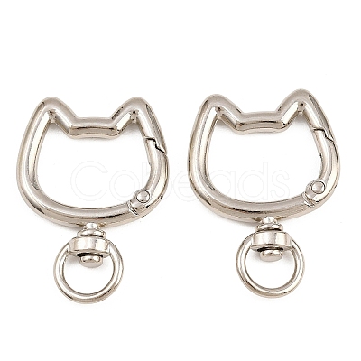 Zinc Alloy Swivel Clasps AL-CBAC079-13P-1
