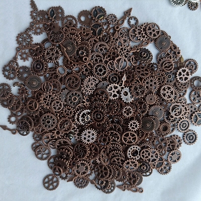 Zinc Alloy Open Back Bezel Cabochons PALLOY-WH0072-82R-RS-1