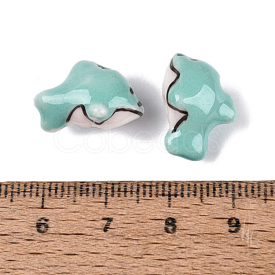 Handmade Porcelain Beads PORC-Q008-08-1