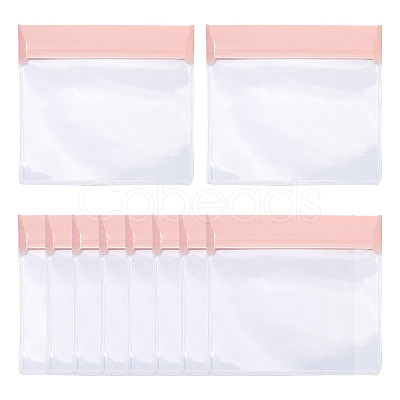10Pcs Rectangle EVA Resealable Packaging Bags ABAG-TA0001-28D-1