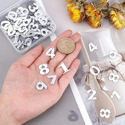 Fingerinspire 80Pcs 10 Style Acrylic Sew on Rhinestone FIND-FG0001-23-1