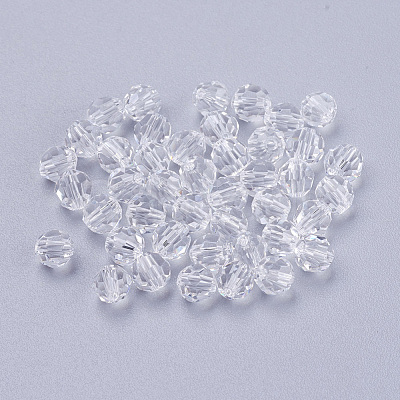 Imitation Austrian Crystal Beads SWAR-F021-4mm-001-1