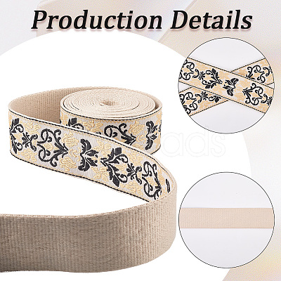 5 Yards Polyester Ribbons OCOR-GF0005-22B-1