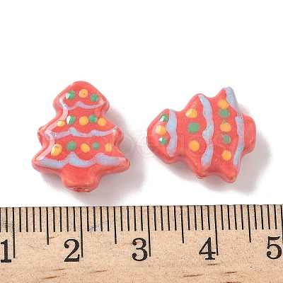 Handmade Porcelain Beads X1-PORC-P031-02D-1