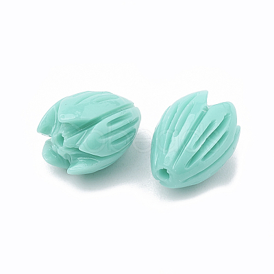 Dyed Synthetic Coral Beads X-CORA-N002-B-04D-1