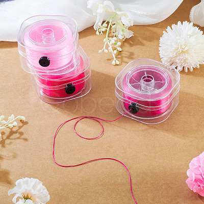 3 Boxes 3 Colors Flat Elastic Crystal String EW-TA0001-12A-1