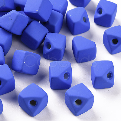 Acrylic Beads OACR-S039-04-86-1