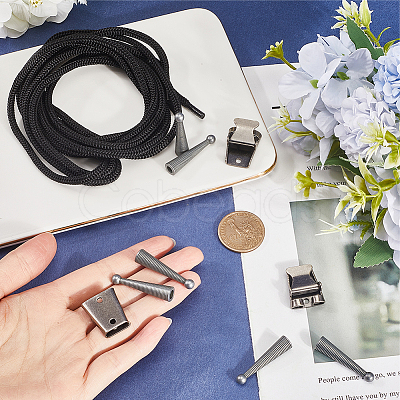 DIY Bolo Tie Making Kit DIY-GF0010-35B-1