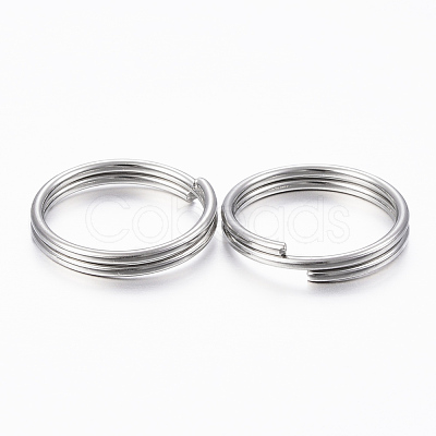 Tarnish Resistant 304 Stainless Steel Split Rings X-STAS-H413-07P-D-1