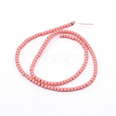 Non-magnetic Synthetic Hematite Beads Strands G-WH0018-01M-1