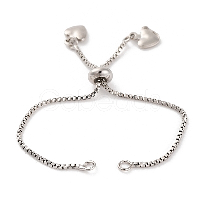 Brass Box Chain Bracelet Makings KK-C071-14P-1