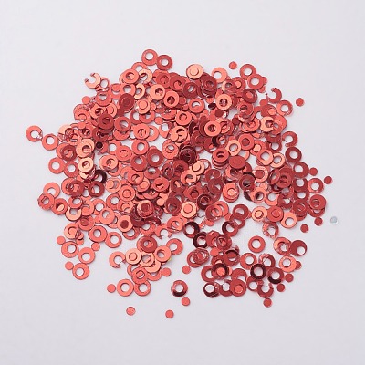 Ornament Accessories Plastic Paillette/Sequins Beads PVC-E001-06-YD03-1