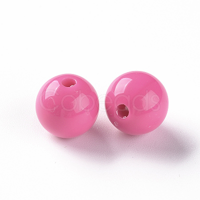 Opaque Acrylic Beads X-MACR-S370-C12mm-A13-1