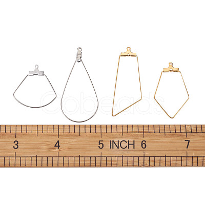 Stainless Steel Wire Pendants STAS-TA0004-43-1