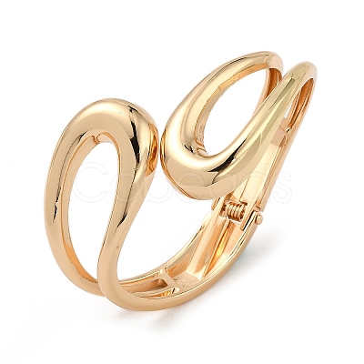 Alloy Cuff Bangles BJEW-R017-01KCG-1