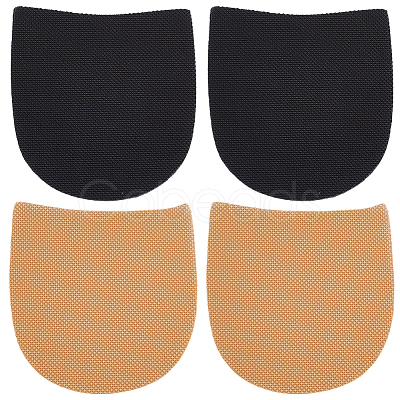 2 Pairs 2 Colors Anti Skid Rubber Shoes Bottom DIY-CN0003-81-1