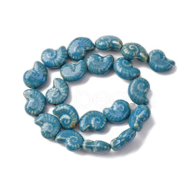Ocean Series Handmade Porcelain Beads PORC-R002-03E-1