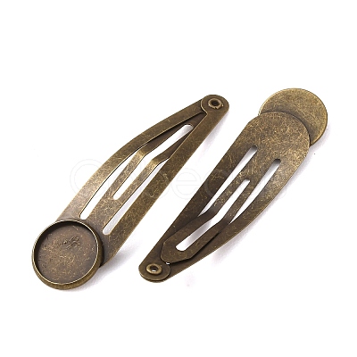 Iron Snap Hair Clip Findings RN-CBAB9AC-11AB-1
