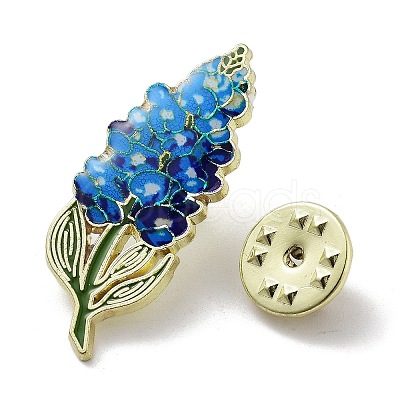 Flower Series Zinc Alloy Enamel Pin JEWB-D069-03F-1