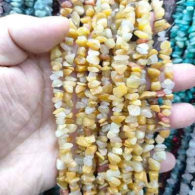 Natural Topaz Jade Beads Strands G-WH0035-26G-1