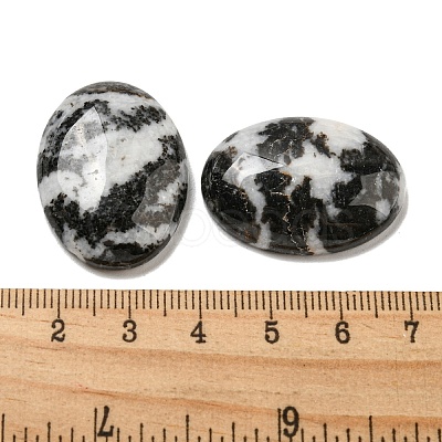 Natural Zebra Jasper Cabochons G-C115-01B-39-1