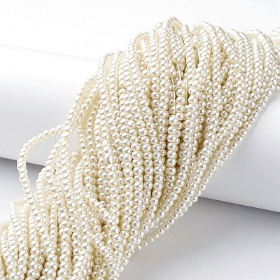 Glass Pearl Beads Strands HY-3D-B02-1