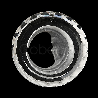 Transparent Glass Pendants GLAA-F118-06-1